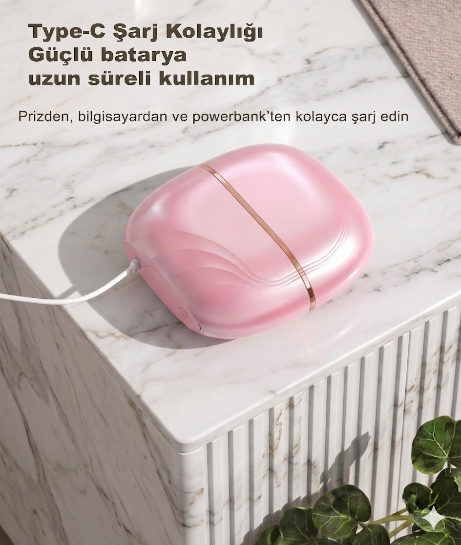 Hair Straightener Comb | Pink