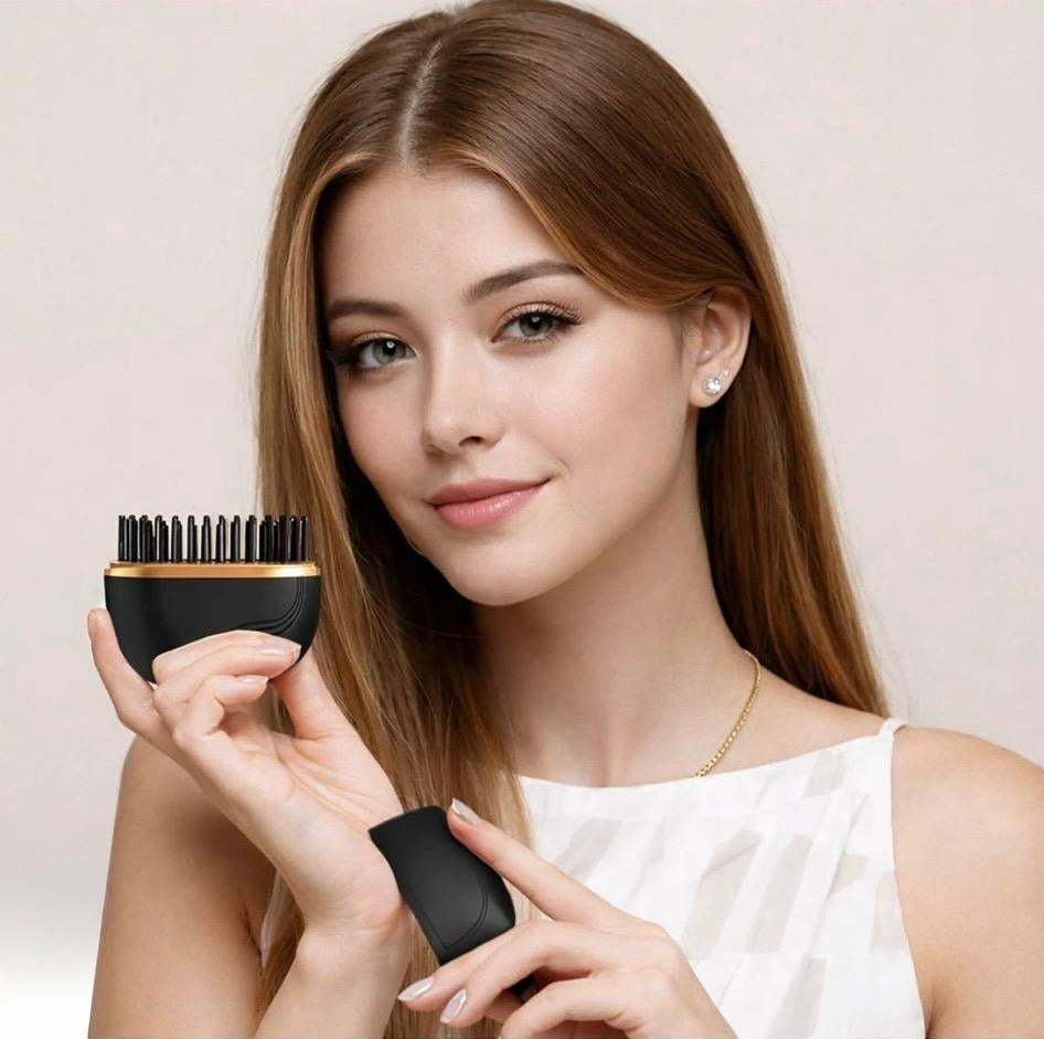 Straightening Compact Comb | Black