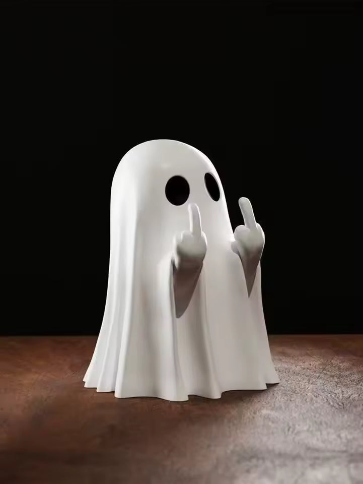 Fantasma Rebelde – Figura decorativa de Halloween (7,5 cm)
